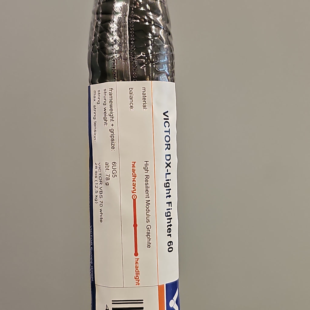 VICTOR DX-Light Fighter 60e 6U G5 Badminton Racket - badminton racket review
