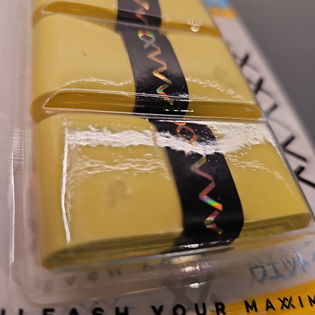 MAXX Sports Pro Badminton Over grip 3PCS/CARD - badminton racket review