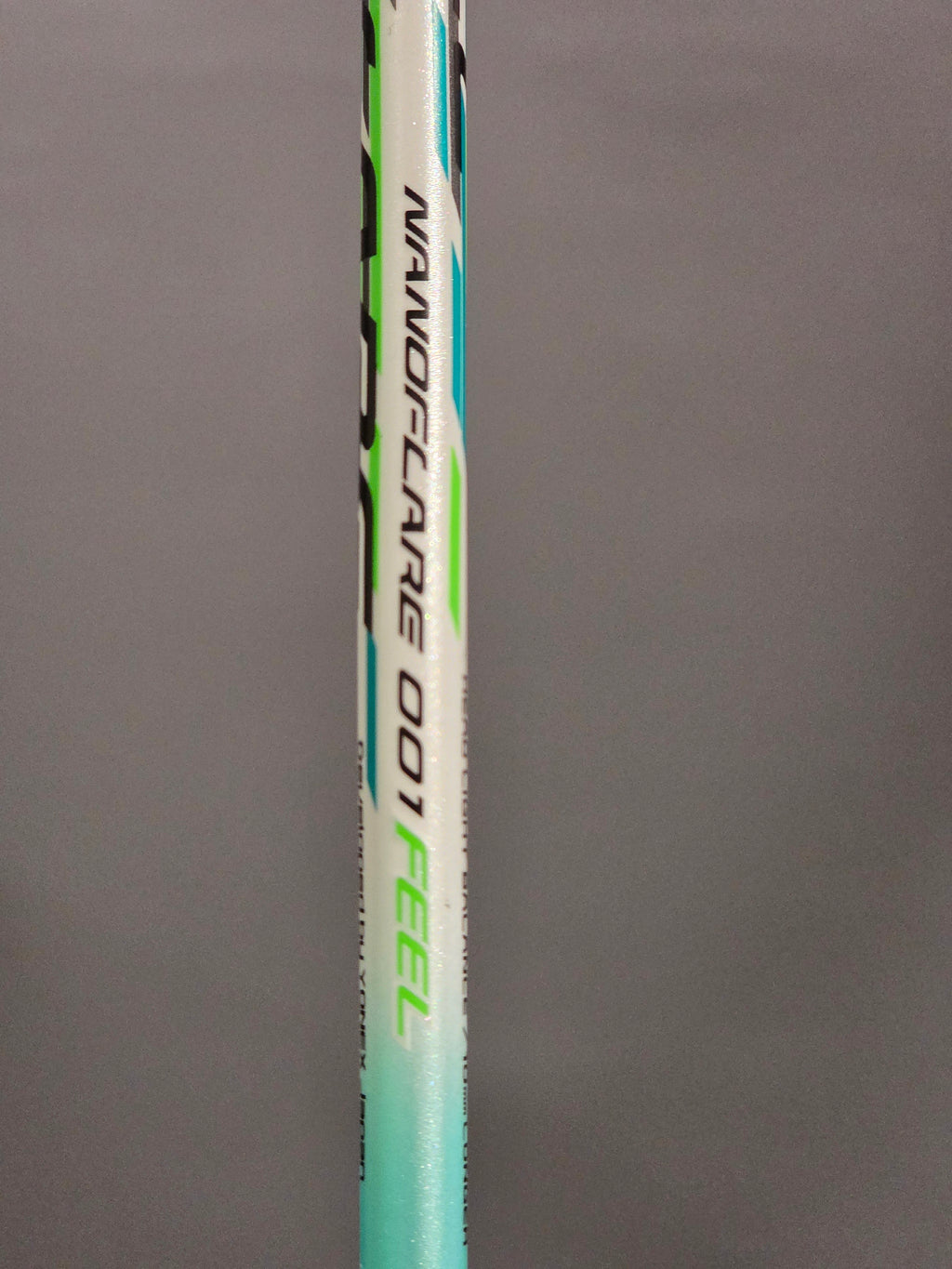 Yonex Nanoflare Ability 001 Badminton Racket strung with BG80 at 25lbs
