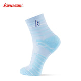 Kawasaki badminton  socks cotton K1F00-A6303-2 white - badminton racket review