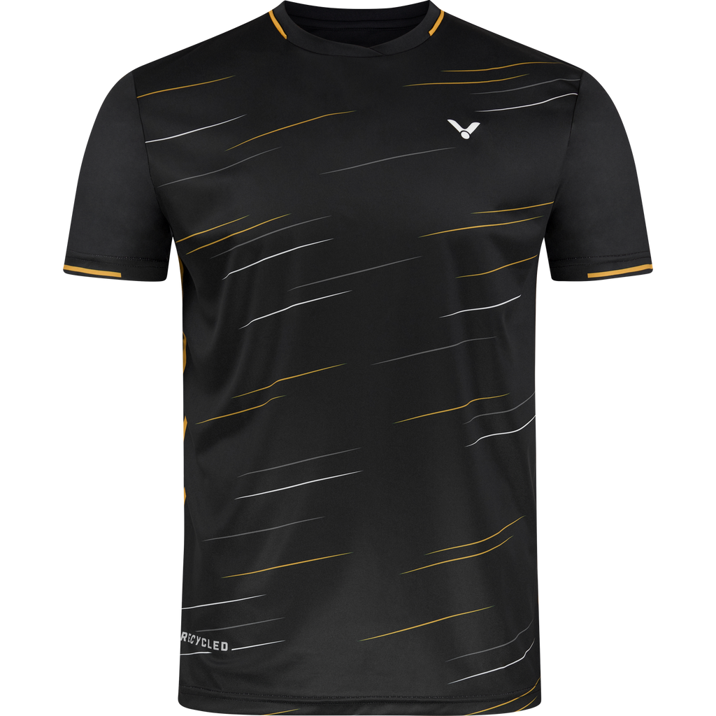 Professional Badminton Victor T-Shirt 23100 c Unisex Black Junior/Adult - badminton racket review