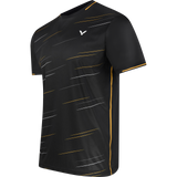 Professional Badminton Victor T-Shirt 23100 c Unisex Black Junior/Adult - badminton racket review