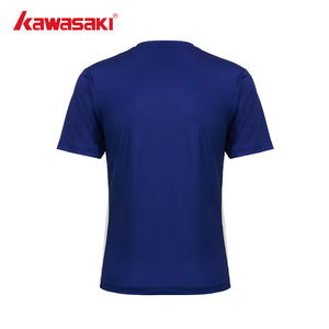 Kawasaki  Mens badminton T Shirt K1C02-A1935-1 blue - badminton racket review