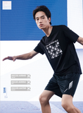 Kawasaki Mens badminton short K1C10-A3692/94/95 Wh/Blk/Blue - badminton racket review