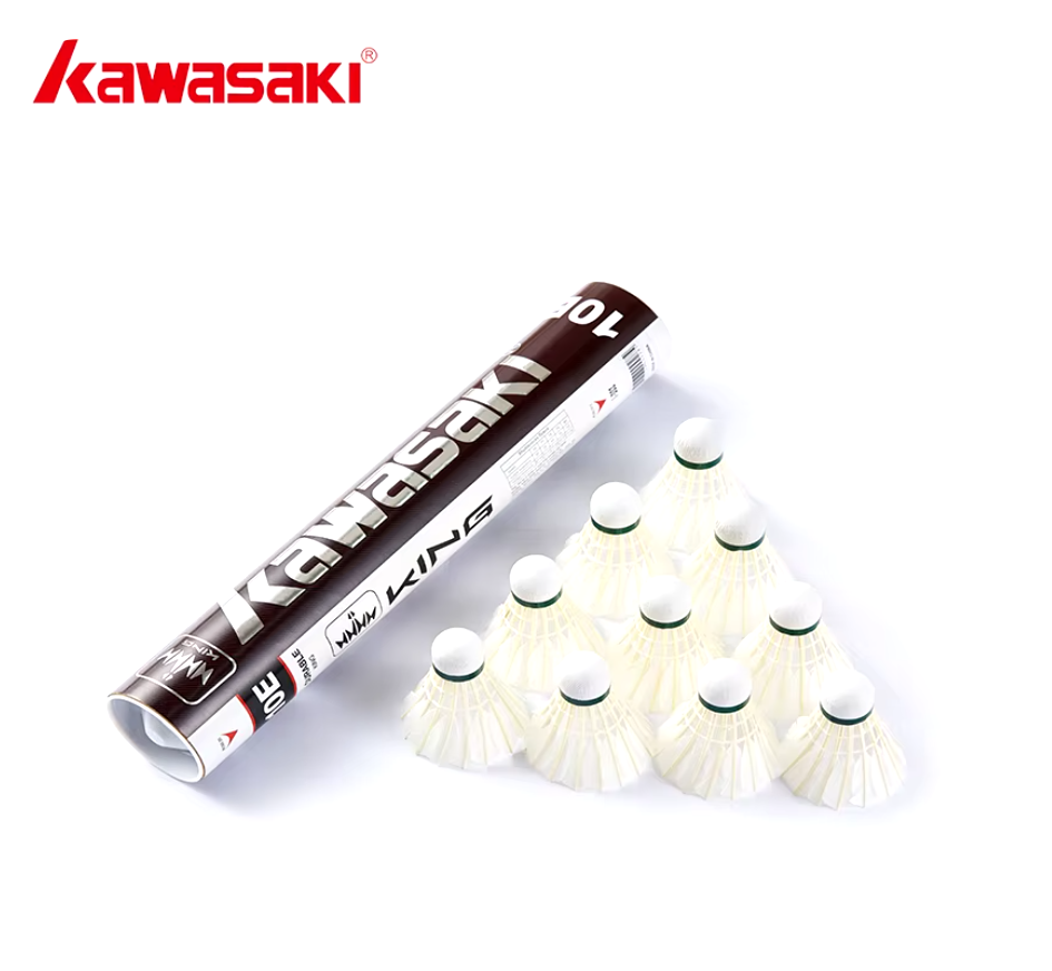 Kawasaki King 10E Goose Feather shuttlecock - Excellent VALUE option