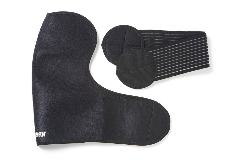 Sports Compression shoulder support black - badminton racket review