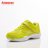 KAWASAKI KC-22 Children Badminton Shoes - Yellow - badminton racket review