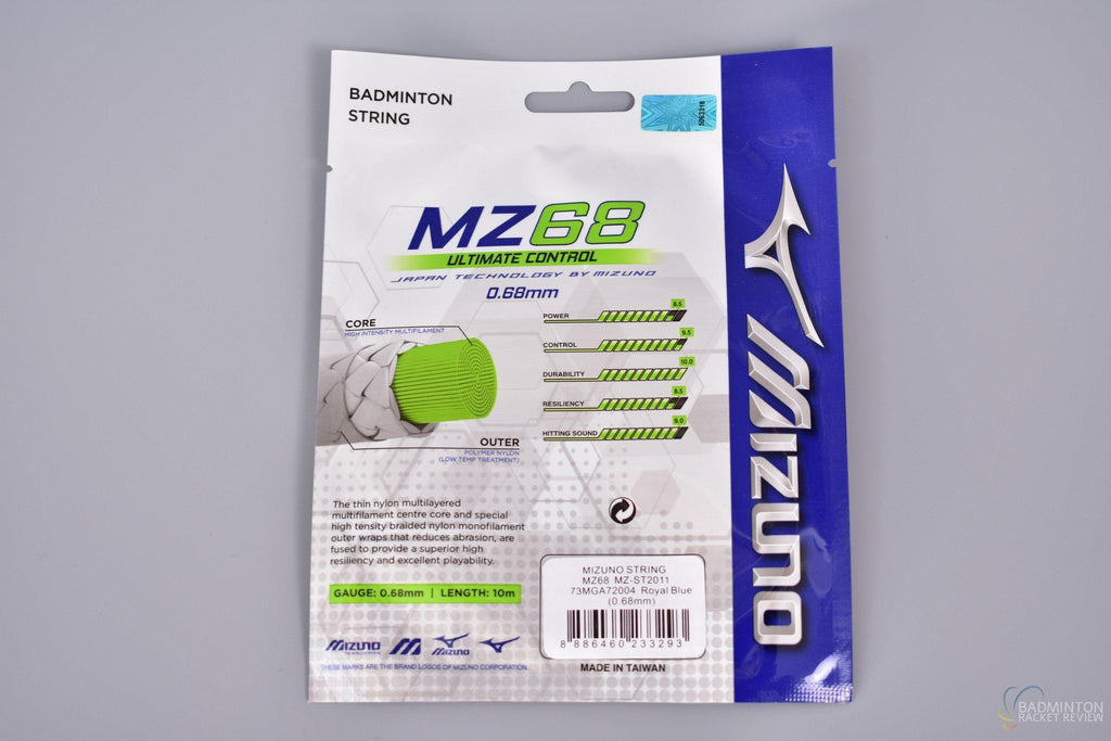 Mizuno MZ68 Ultimate Control badminton racket string - badminton racket review