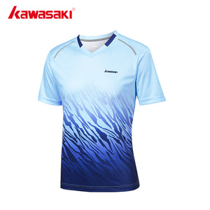 Kawasaki  Mens T Shirt K1C02-A1942-1  Blue - badminton racket review