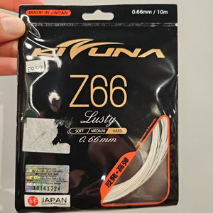 KIZUNA Z66 Lusty Premium badminton racket string - badminton racket review