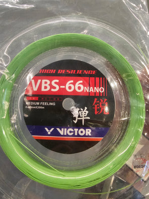 Victor VBS-66 Nano 200 meter (656 feet) Badminton String - badminton racket review