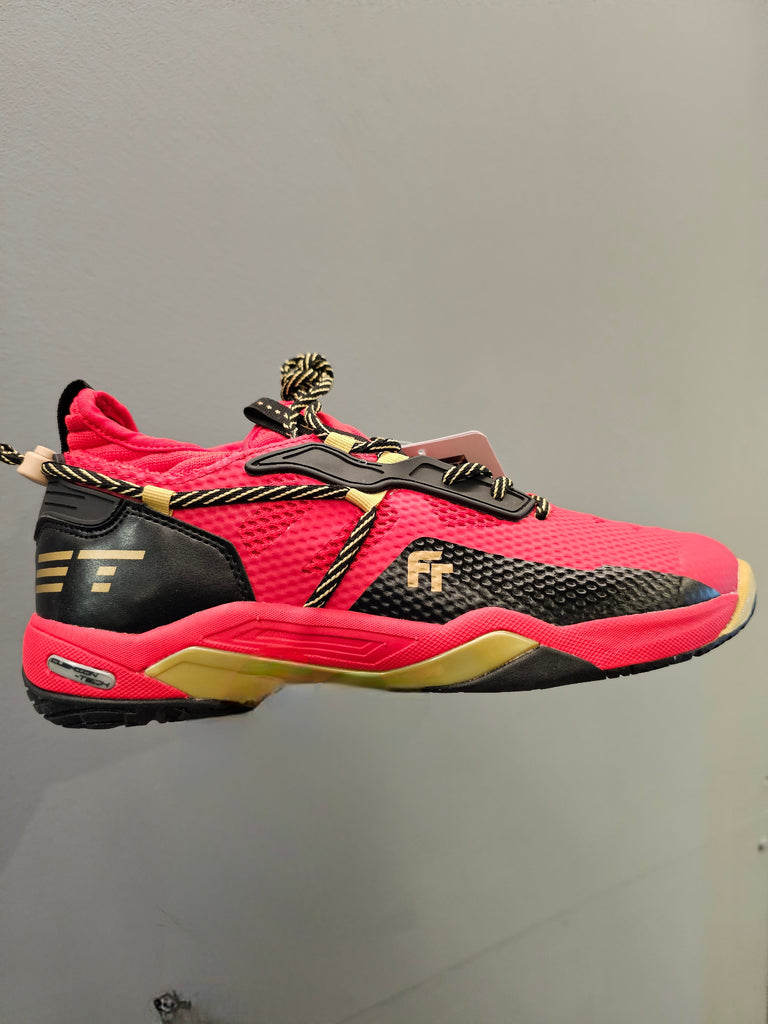 Shees Racket Felet FLYING PRO RED/BLACK Professional Badminton Shoes | badminton ...