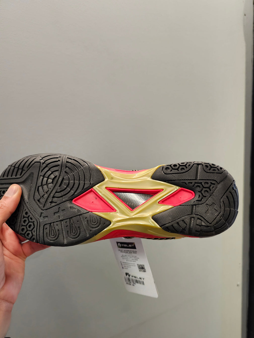 Felet Racket Red Felet FLYING PRO RED/BLACK Professional Badminton Shoes | badminton ...