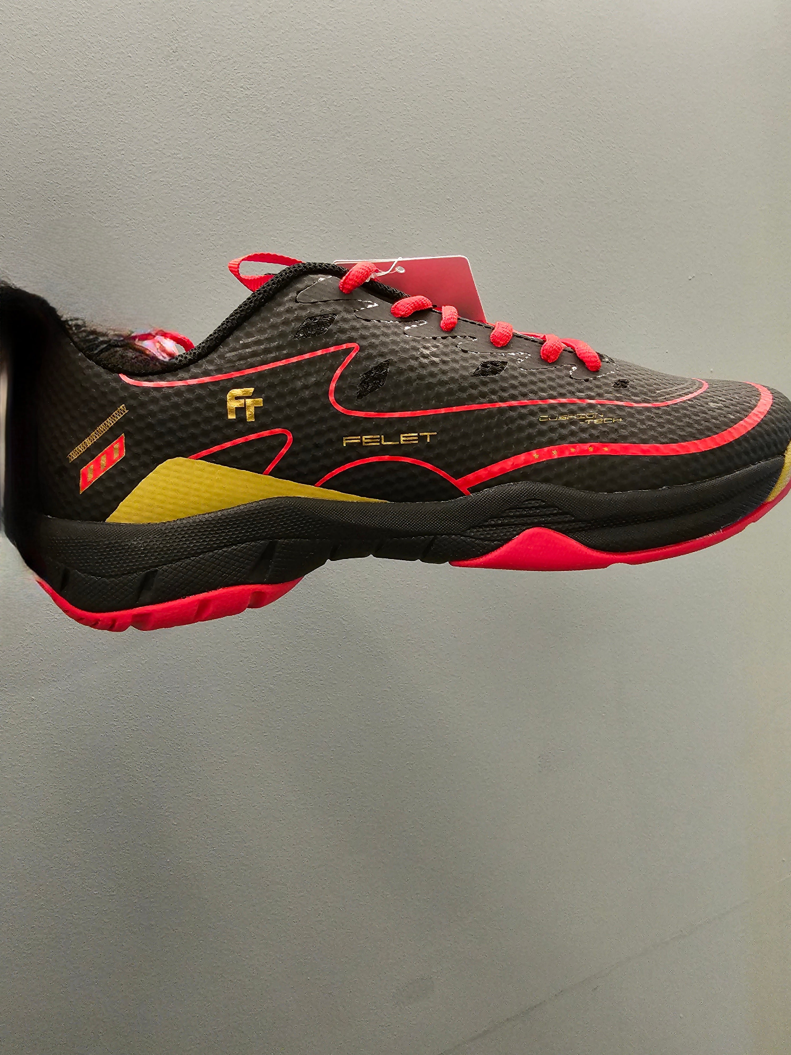 Felet BS 061 PRO BLACK Professional Badminton Shoes | badminton racket ...