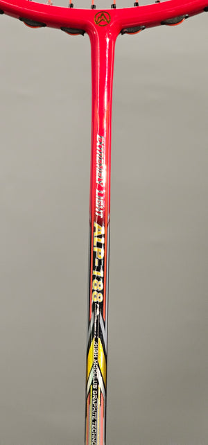Alpsport AIR 10U Ultralight Carbon Fiber Badminton Racket Red
