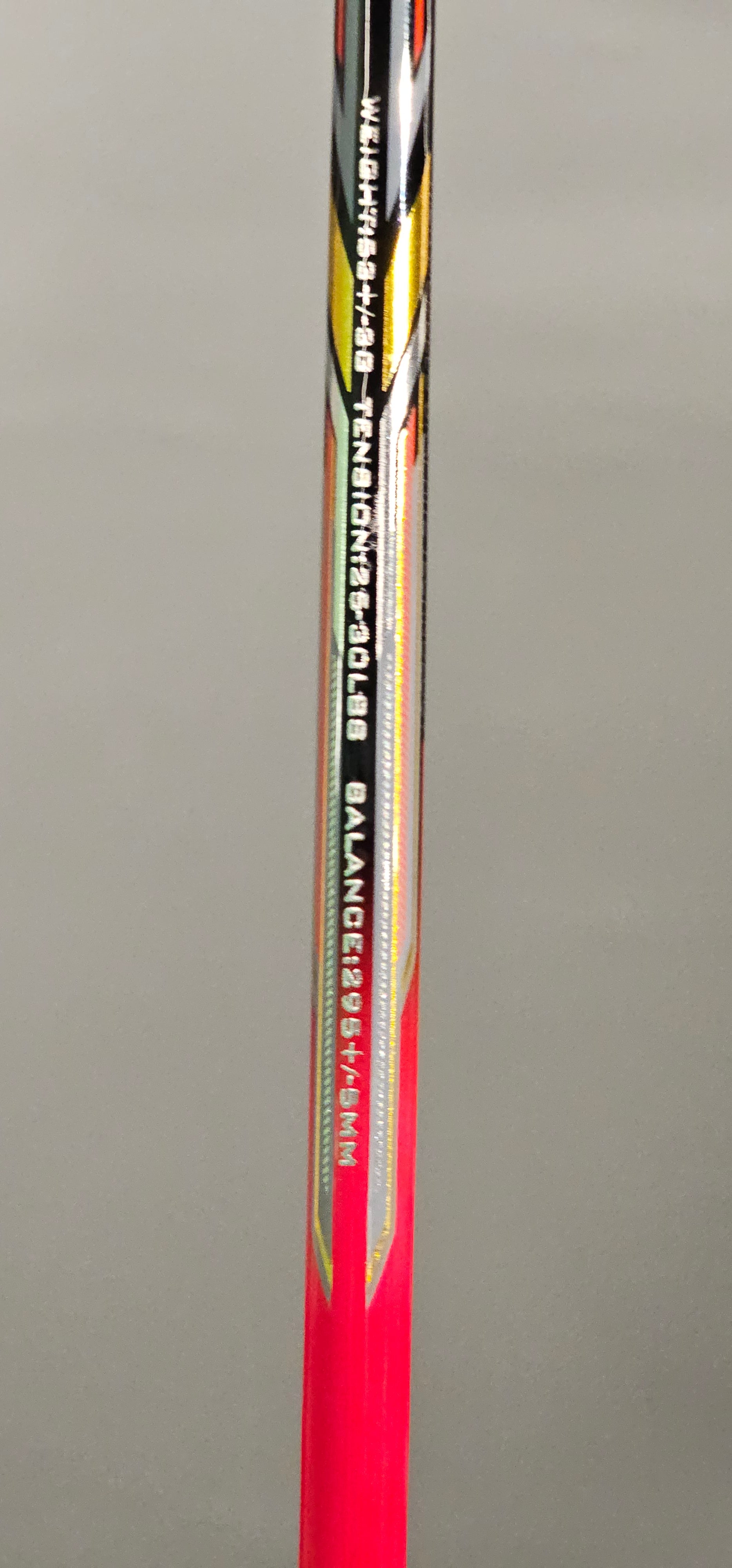 Alpsport AIR 10U Ultralight Carbon Fiber Badminton Racket Red
