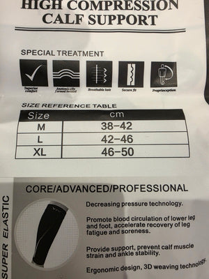 Yang Yang High Compression Calf Support XL