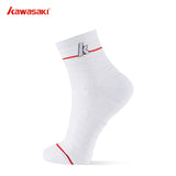 Kawasaki Female  socks cotton K1F00-A6303-2 white - badminton racket review
