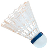 Victor Nylon 500 6 piece shuttlecock white - Medium speed - badminton racket review