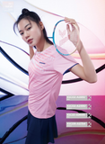 Kawasaki Ladies badminton T Shirt K1C02-A2930-2 pink - badminton racket review