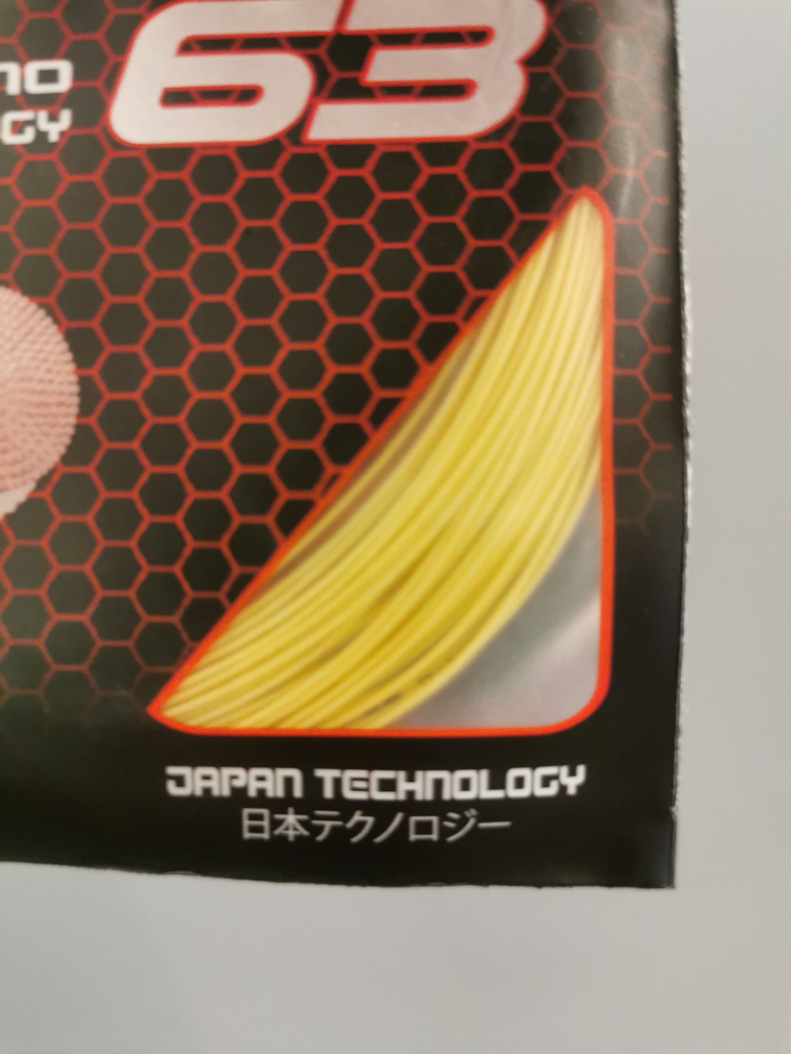 Yellow Felet Racket Felet Ultrasonic 63 Badminton Racket String | badminton racket review