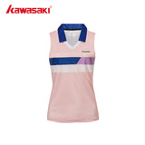 Kawasaki Female Badminton Vest K1C01-A2939-1 White/Pink - badminton racket review
