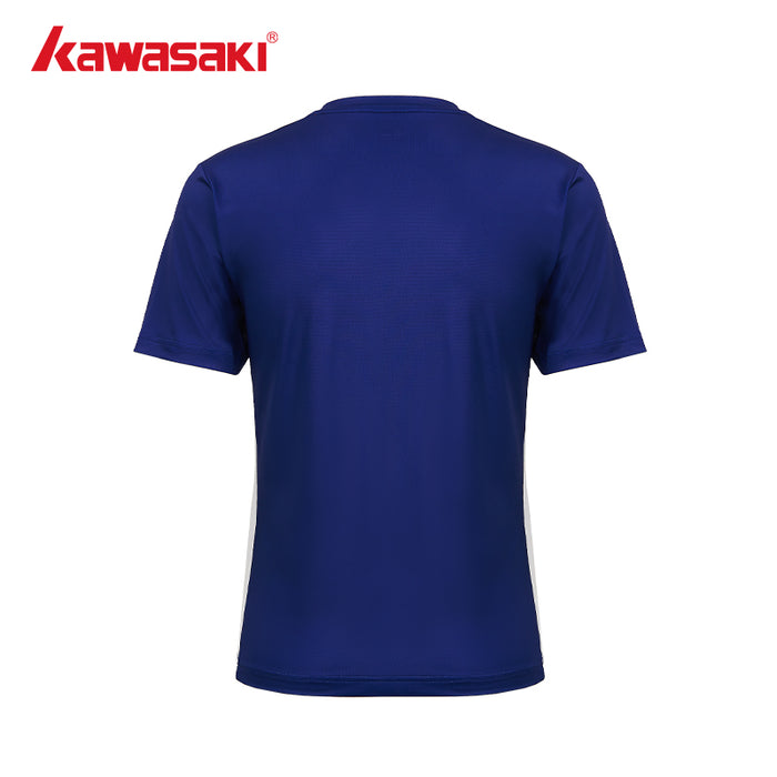 Kawasaki  Mens badminton T Shirt K1C02-A1935-1 blue - badminton racket review