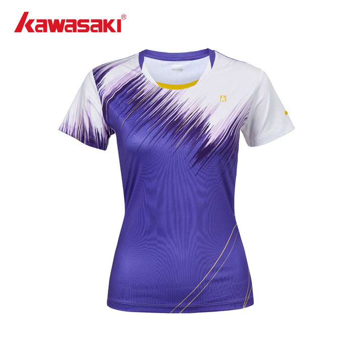 Kawasaki Female badminton T-Shirt K1C02-A2934-1-Purple - badminton racket review