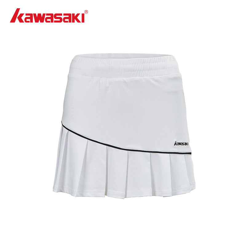 Kawasaki Female badminton skirt K1C09-A2754-1-white - badminton racket review
