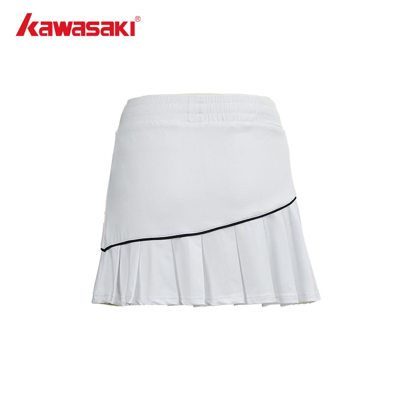 Kawasaki Female badminton skirt K1C09-A2754-1-white - badminton racket review