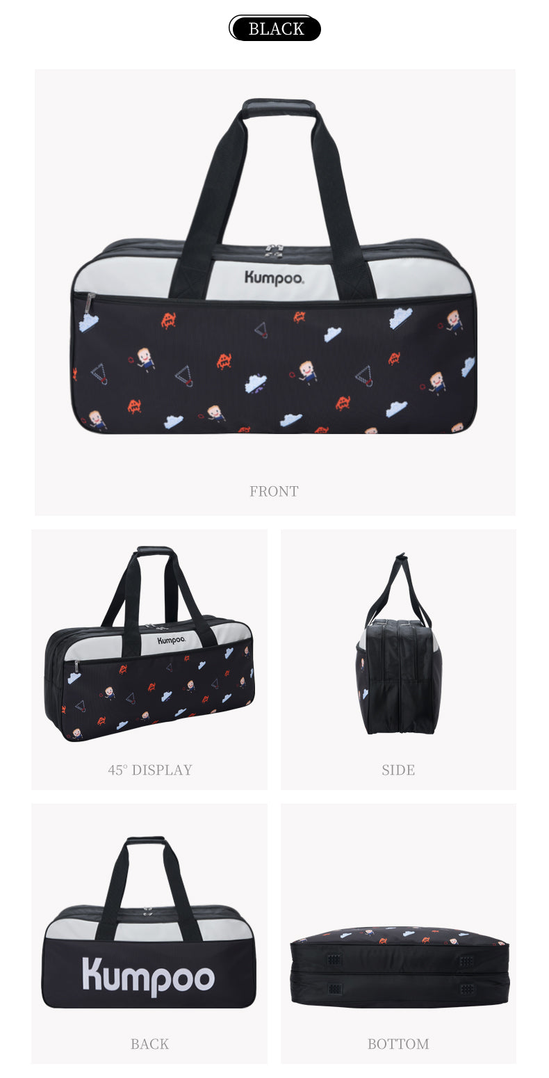 Kumpoo K520 Pro Badminton Racket, Power Control 4U Carbon Fiber With Pre-strung Strings Free Carrying Bag And Grip) I.1092571293