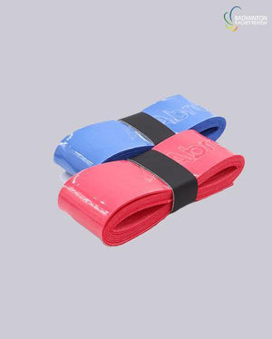6 x Abroz thin Badminton racket over grips Red, Grey, Blue and Black - badminton racket review