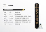 MAXX SUPER SERIES FEATHER SHUTTLECOCKS SPEED 77 - badminton racket review