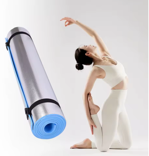 10mm blue thick EVA Yoga Mat moisture-proof Non-Slip
