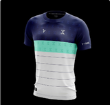 Young Badminton DNA T-Shirt (Round neck) and Icon Shorts Navy SET