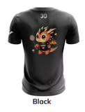 Young Badminton, Casual, Gym, Sports Dragon T-Shirt