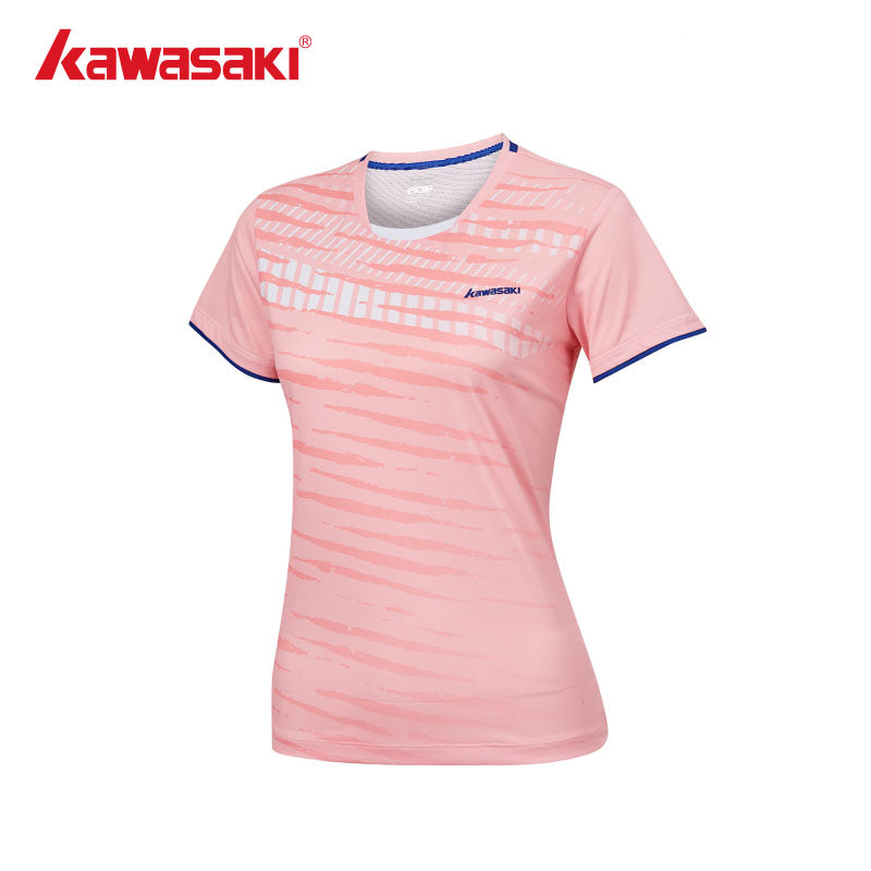 Kawasaki Ladies badminton T Shirt K1C02-A2930-2 pink - badminton racket review