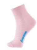 Kawasaki badminton  socks cotton K1F10-A6202-1 pink/blue/purple 3pack - badminton racket review