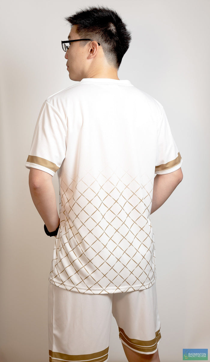 Gold Lining Badminton/Tennis/Squash T-Shirt and Shorts - badminton racket review