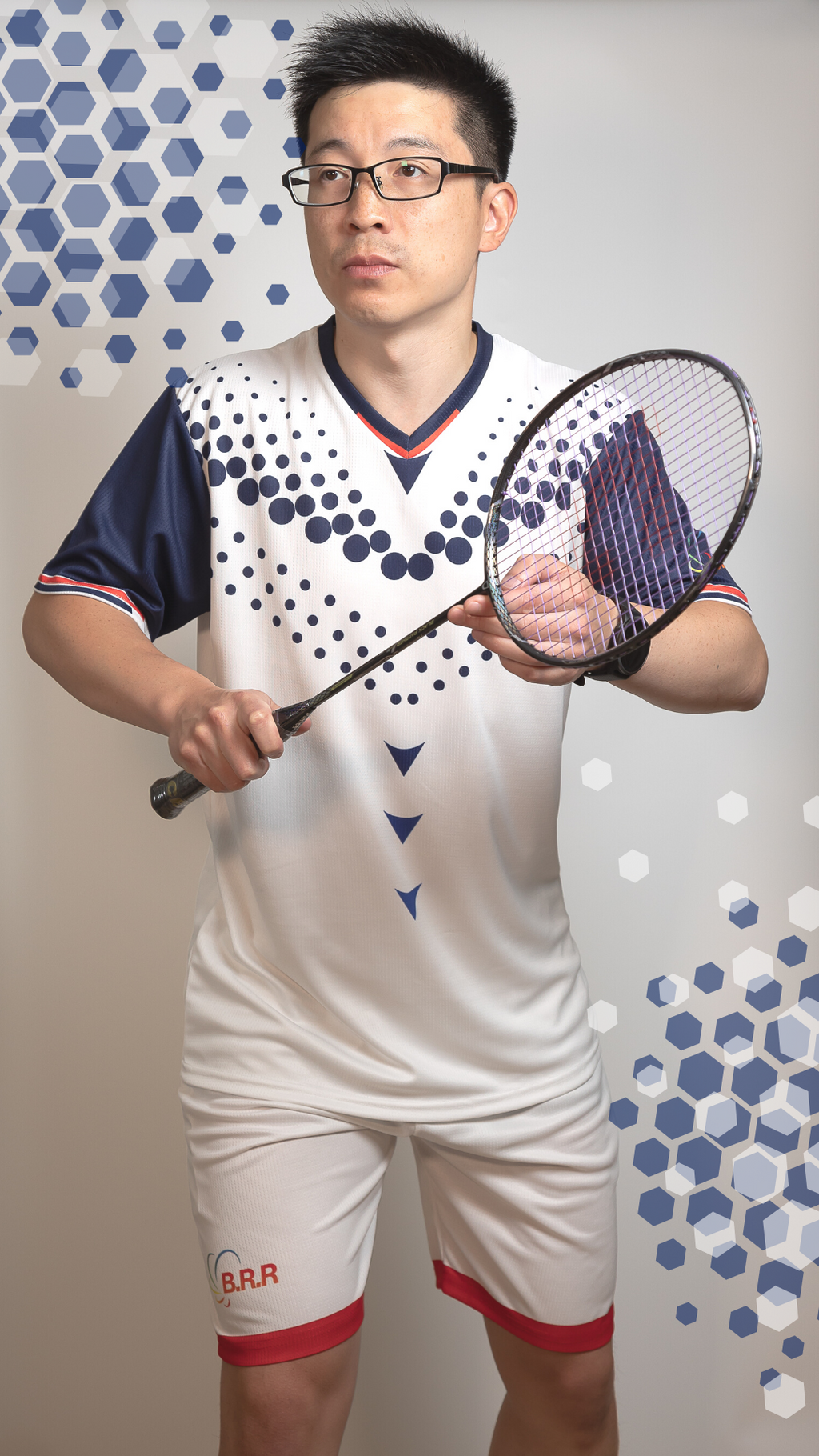 Blue Arrow Badminton/Tennis/Squash T-Shirt and Shorts - badminton racket review