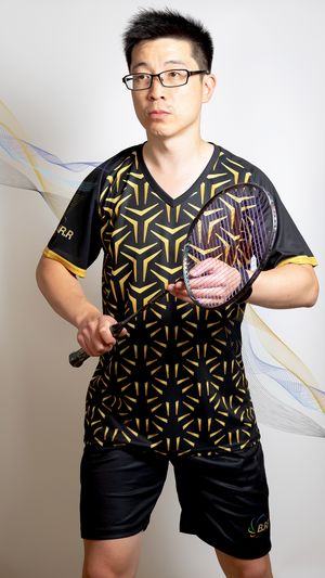 Gold Dust Badminton/Tennis/Squash T-Shirt and Shorts - badminton racket review