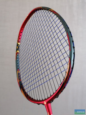 Original Kawasaki Red Color Superlight badminton racket Full Carbon  Badminton Racket Raquette Badminton Strung With grip RED-7