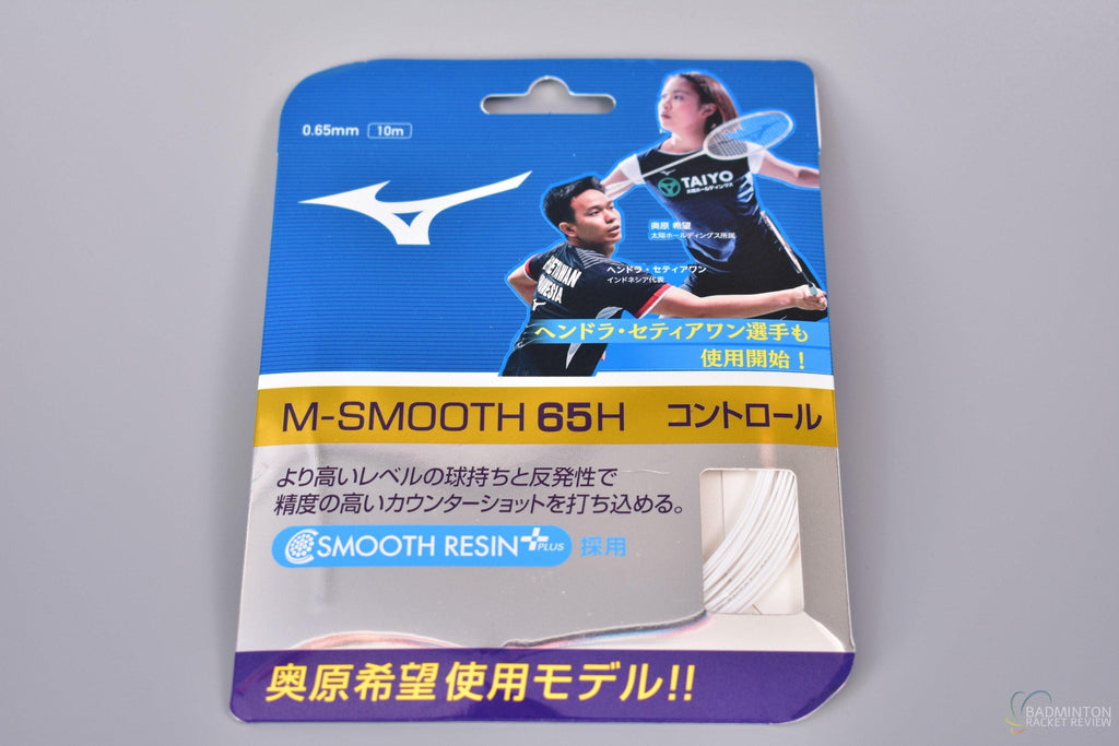 Mizuno M Smooth 65h badminton racket string - badminton racket review