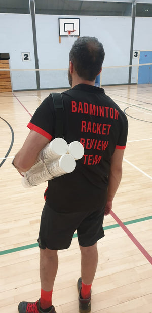 Manual Badminton shuttle feeder for practice and coaching - badminton racket review